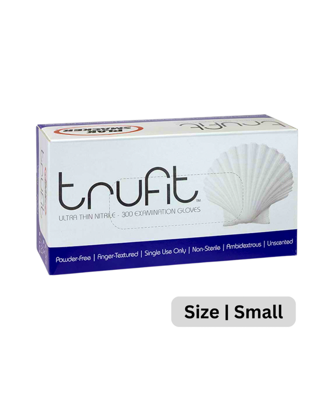 Plak Smacker - Trufit Violet Ultra Thin Nitrile Gloves - Small  (300 Ct)