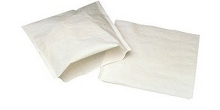 Tidi 10 x 10 Fabricel White headrest covers, case of 500
