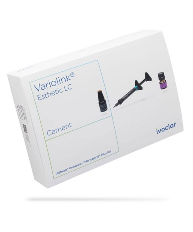 Variolink Esthetic Lc Cement Kit Adhese Universal Monobond Plus. Includes 1 X 2G Neutral