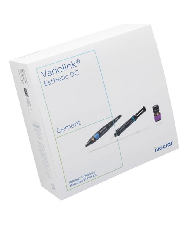 Variolink Esthetic Dc Cement Kit Adhese Universal Vivapen Monobond Plus. Includes 1 X 2G 763318Ww