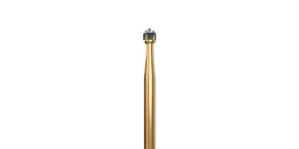 Alpen FG #9006 Round Finishing Carbide Bur, pack of 5
