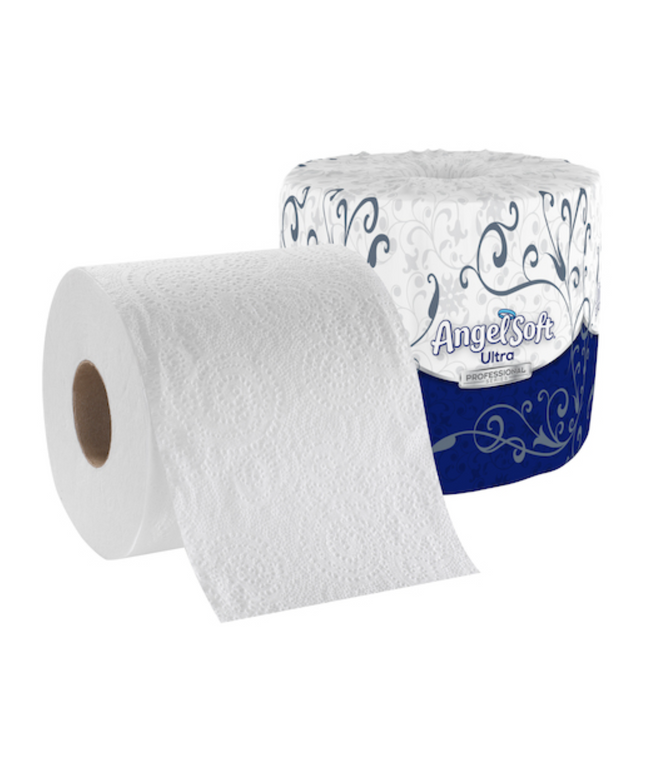 Georgia Pacific - Ultra Premium Embossed Bathroom Tissue, 2-Ply, White, 4?" x 4.05", 400 sht/rl, 60 Rl/Cs
