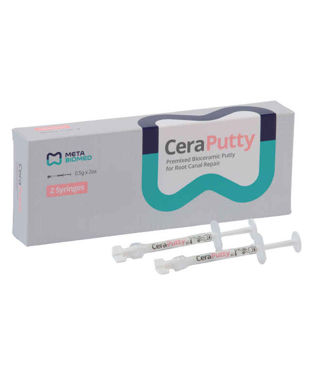 Meta Biomed - Ceraputty Premixed Bioceramic Putty For Root Canal Repair 0.5G syr 2/pack