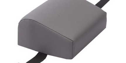 Mediposture Organic 3.5" Dental Headrest Cushion Adjustable Fit Gray Single Cushion. Measures - Mdo103