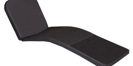 Mediposture Memory Overlay Pad 2" Thick Black Single Pad. Greatly Relieves Joint & Muscle - Mdc701