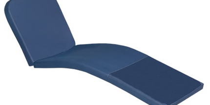 Mediposture Memory Overlay Pad 2" Thick Navy Single Pad. Greatly Relieves Joint & Muscle Pain - Mdc704