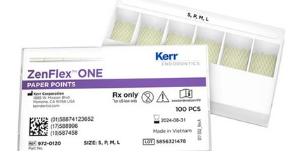 ZenFlex ONE Paper Points 100/Pk