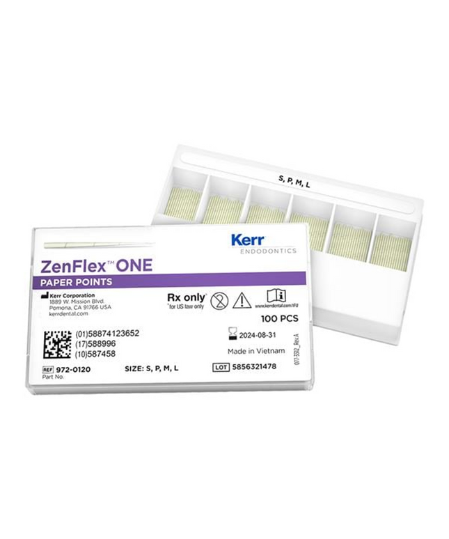 ZenFlex ONE Paper Points 100/Pk