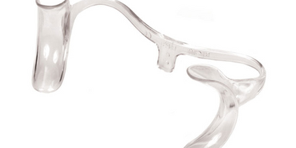 Extnd? Photography Cheek Retractors * Autoclavable To 275?F Vertical Use, Clear, (2Pcs/Box)