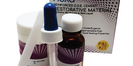 Reinforced Z.O.E. Cement Restorative Material, 38g Powder & 14ml Liquid Kit (HYG-RM-1001)(HYG-TR-300)