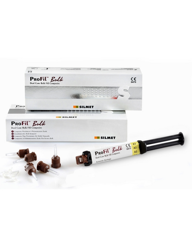Silmet - ProFil Bulk-Fill Dual Cure A2 Automix Syringe 5ml.
