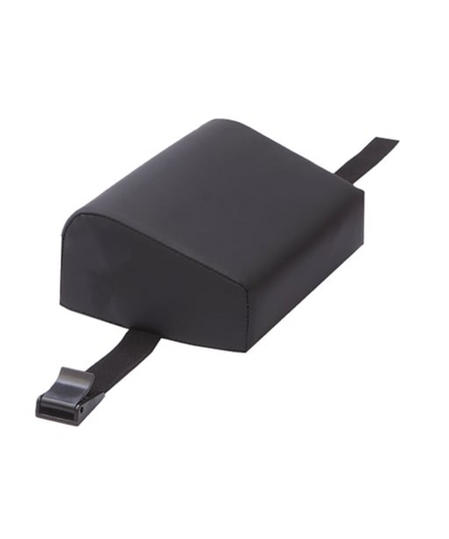 4" Classic Memory Headrest Black