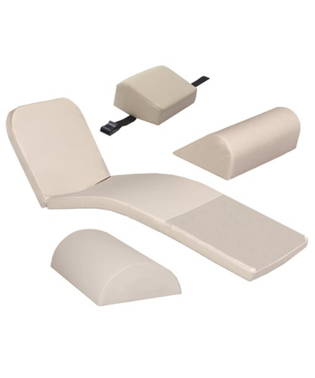 Mediposture Dental Chair Overlay System W/4" Classic Memory Headrest Beige