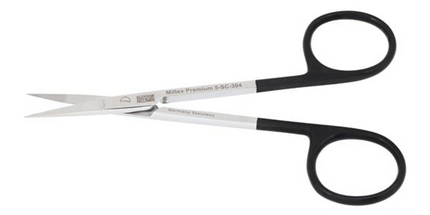 Iris Scissors,4-5/8,Supercut,Straight,Sharp/Sharp