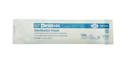 Steri-Pouches Defend+ 2" X 7 3/4" 200/Bx