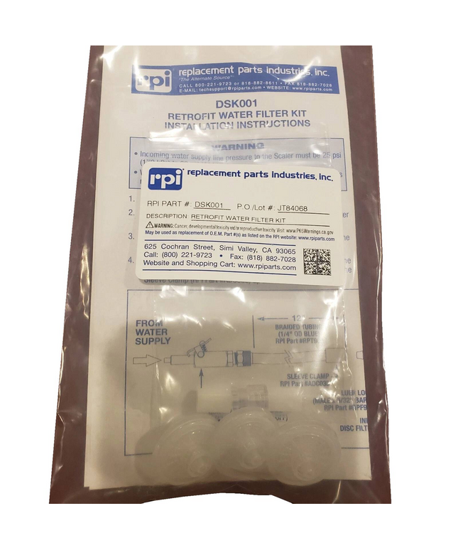 Retrofit Water Filter Kit