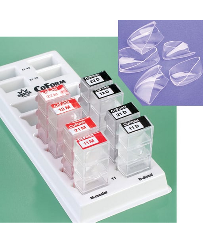 Conform 64-Piece Matrix Kit: Sizes 11 12 21 22 Mesial & Distal 8 Of Each Size Innovative Aid