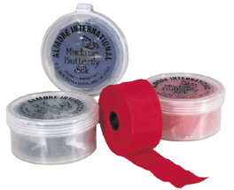 Almore - Madame Butterfly Articulating Silk Blue 3/4"x18yd/Roll