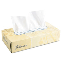 Georgia Pacific - Facial Tissue, Flat Box, White, 8.4"x7.5", 100 sht/bx, 30 Bx/Cs