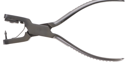 J&J Instruments Rubber Dam Punch Ainsworth, Stainless Steel