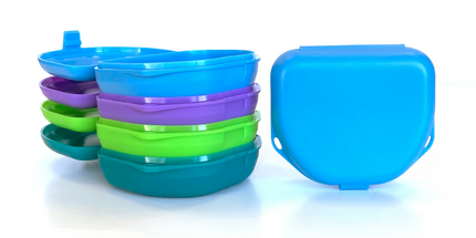Zirc - Retainer Box 12/Pk 1'' Assorted Neon (Replaces 25R500)