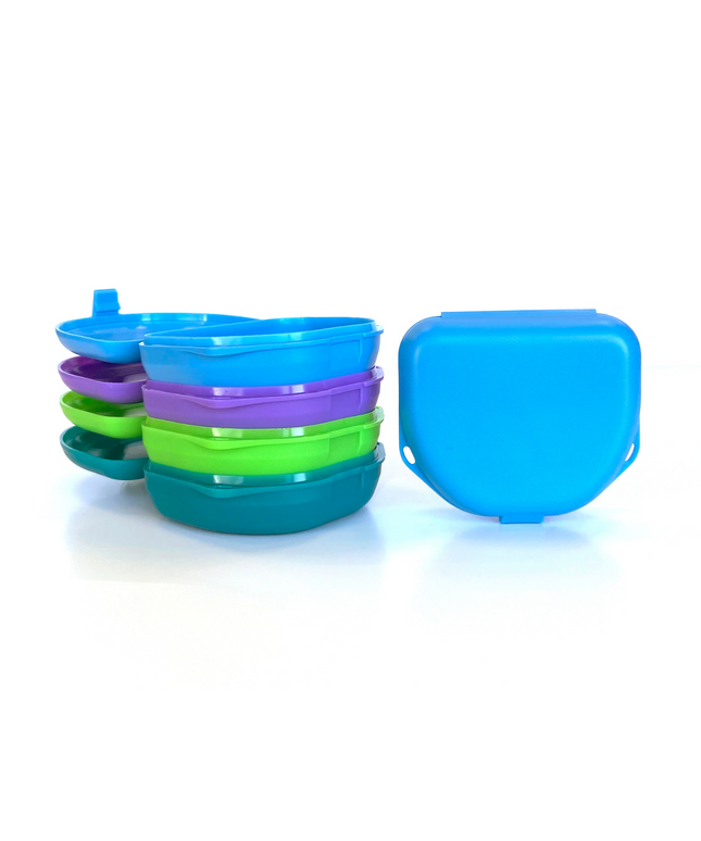 Zirc - Retainer Box 12/Pk 1'' Assorted Neon (Replaces 25R500)