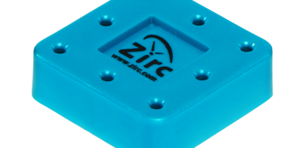 Zirc - Bur Block 8 Hole Vibrant Blue