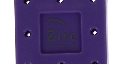 Zirc - Bur Block 8 Hole Vibrant Purple