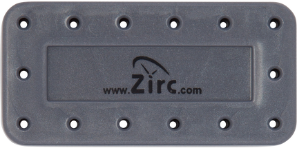 Zirc - Bur Block 14 Hole Gray