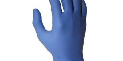 3D - Essentials Nitrile Exam Gloves Large 300/box Powder Free Blue Latex Free. Slim Fit
