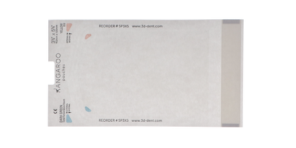 3D - Kangaroo Self-Seal Sterilization Pouches 3.1/2" X 5.1/4" 200/Bx