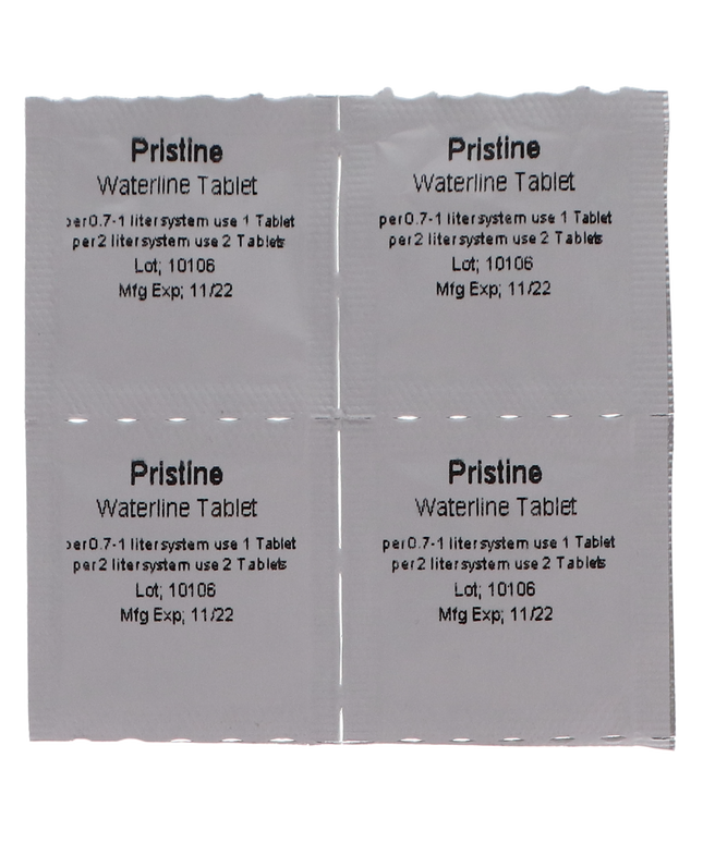 3D - Pristine Waterline Cleaner Box of 60 (comp to BluTab 750ml tabs BT50)