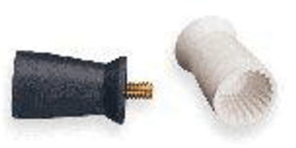 Young - Prophy Cups Ribbed Screw Type Soft Gray 720/Pk