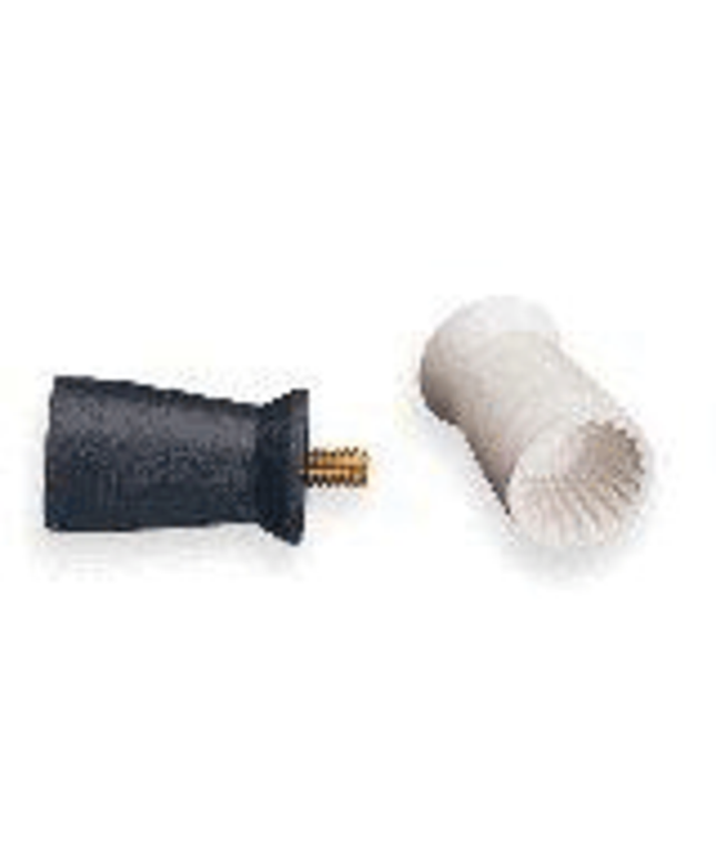 Young - Prophy Cups Ribbed Screw Type Soft Gray 720/Pk