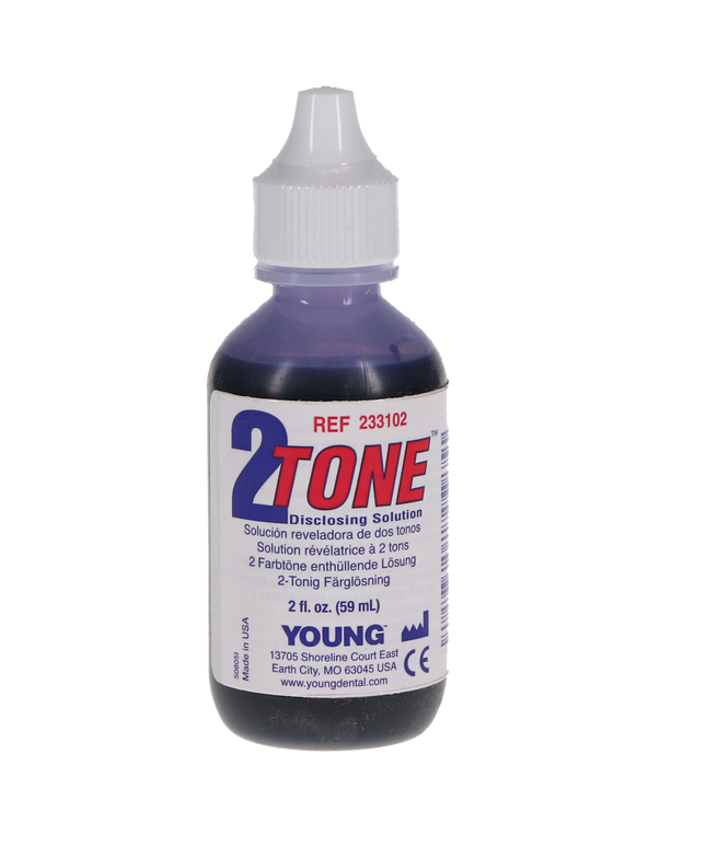 Young - 2-Tone Disclosing Solution 2oz Bt