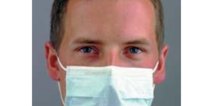 Sultan - ComFit Earloop Masks Fluid Res Pink 50/Bx ASTM 1