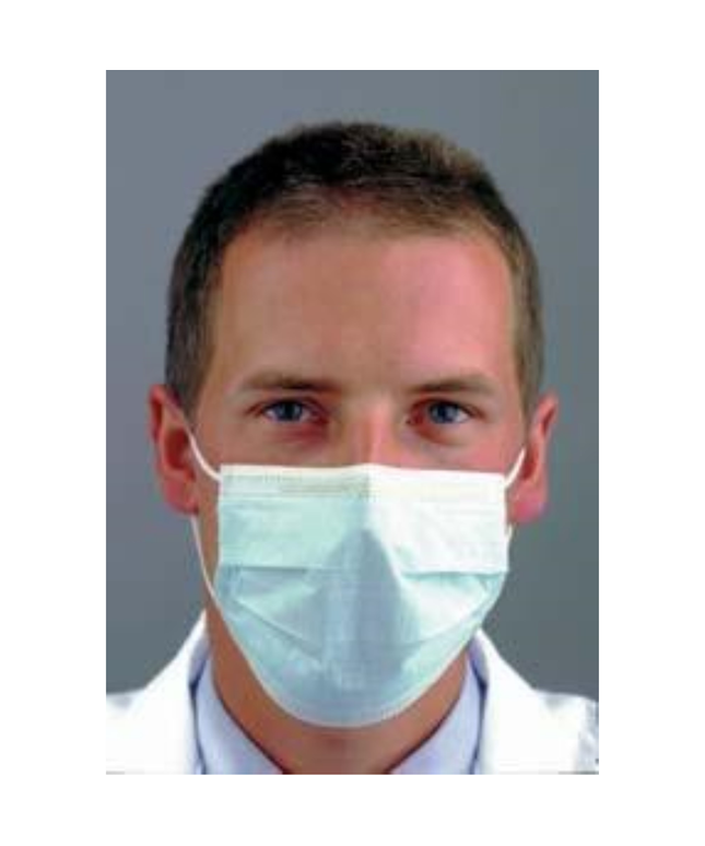 Sultan - ComFit Earloop Masks Fluid Res Pink 50/Bx ASTM 1