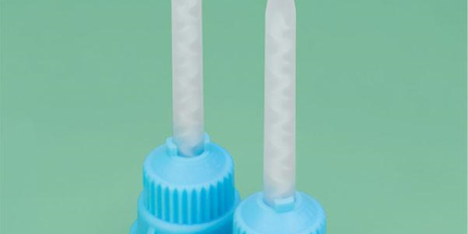 Sultan - Sultan Temp Cement Mixing Tips for 25mL Cartridge 50/Pk Blue