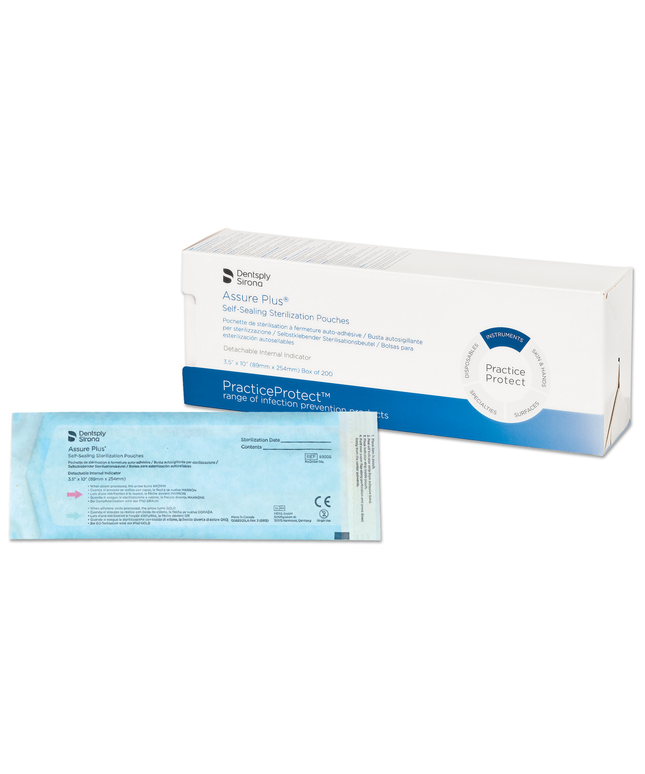 Sultan - Assure Plus Pouches 3.5"x10" 200/Bx