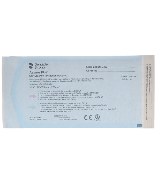 Sultan - Assure Plus Pouches 5.25"x11" 200/Bx