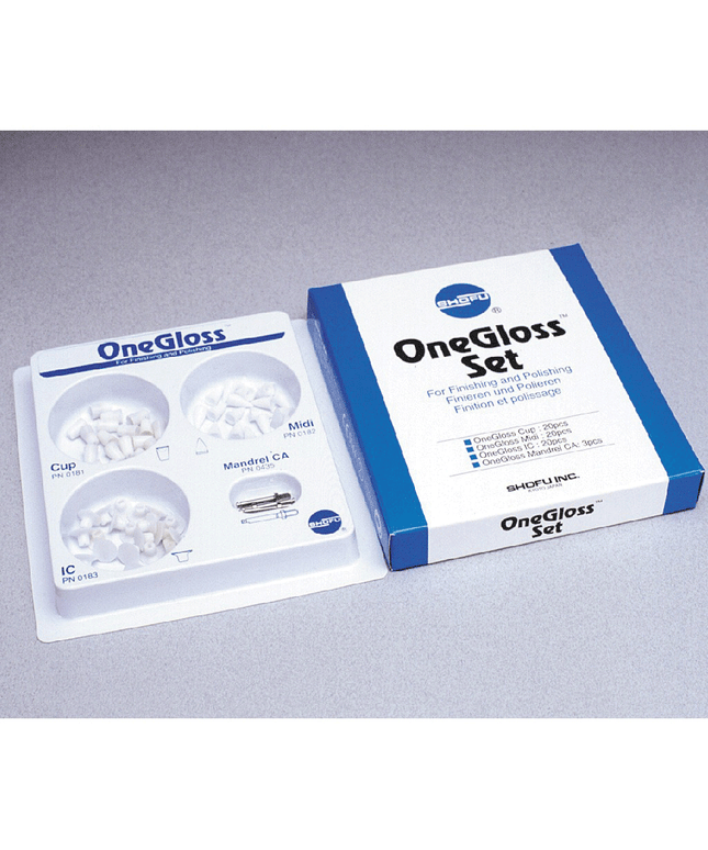 OneGloss Refill Midi Shape Silicon 50/Pk