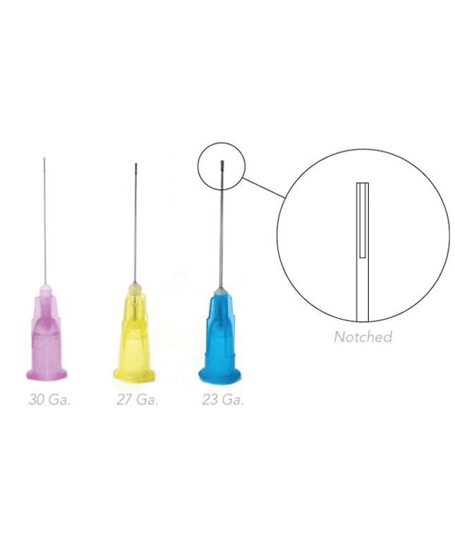 Blunt Irrigating Needles 23ga x 1" 25/Bx