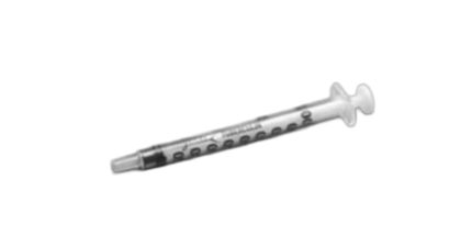 Syringe Luer Lock TB 1cc 100/Bx
