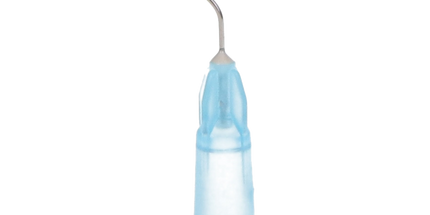 Pre-Bent Applicator Tips 25g Blue 100/Pk