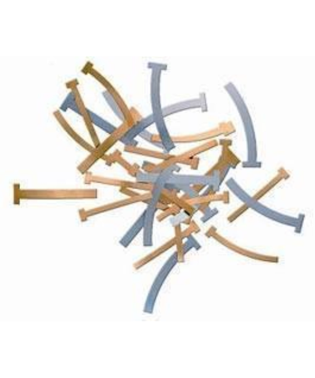 T-Bands S/S Curved Narrow 100/bx
