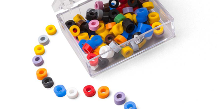 Code Rings Silicone Standard 100/Pk Assorted