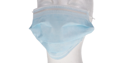 Medicom - Safe-Mask Premier - Elite, Earloop - Blue 50/Bx