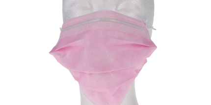 Medicom - Safe-Mask Premier - Elite, Earloop - Pink 50/Bx