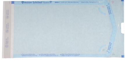 Medicom - SafeSeal - Duet Pouch - 5.25 x 10- 200/Bx
