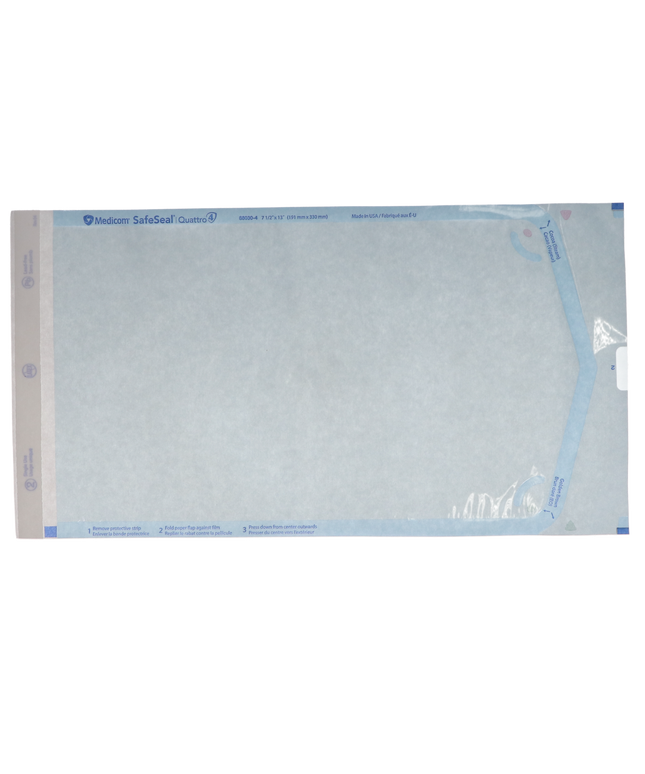 Medicom - SafeSeal - Duet Pouch - 7.5 x 13 - 200/Bx